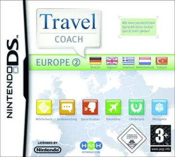 Travel Coach - Europe 2 (Europe) (En,De,Nl,El,Tr) box cover front